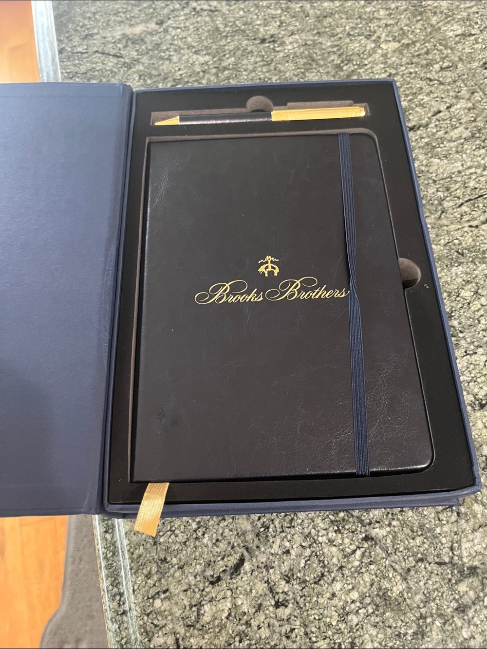Brooks Brothers boxed journal set